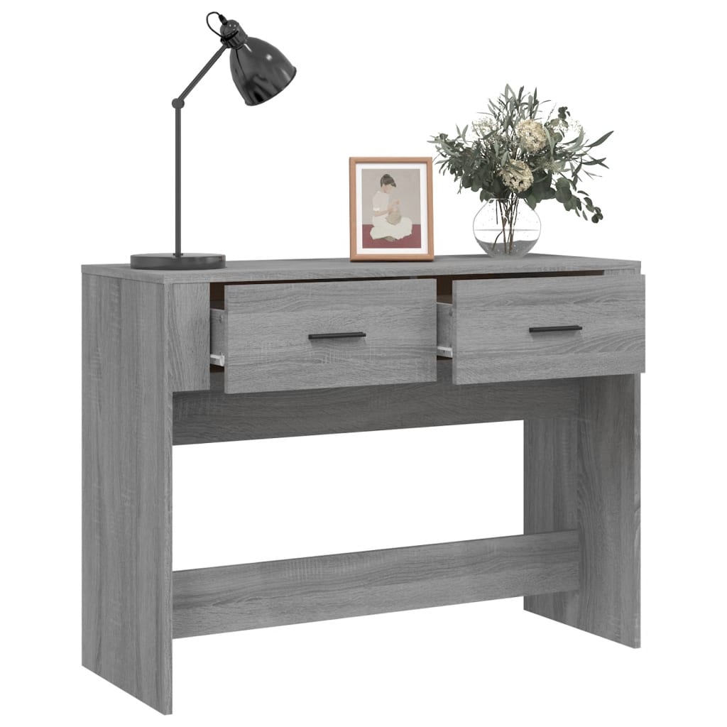 Tavolo Consolle 100x39x75 cm in legno multistrato