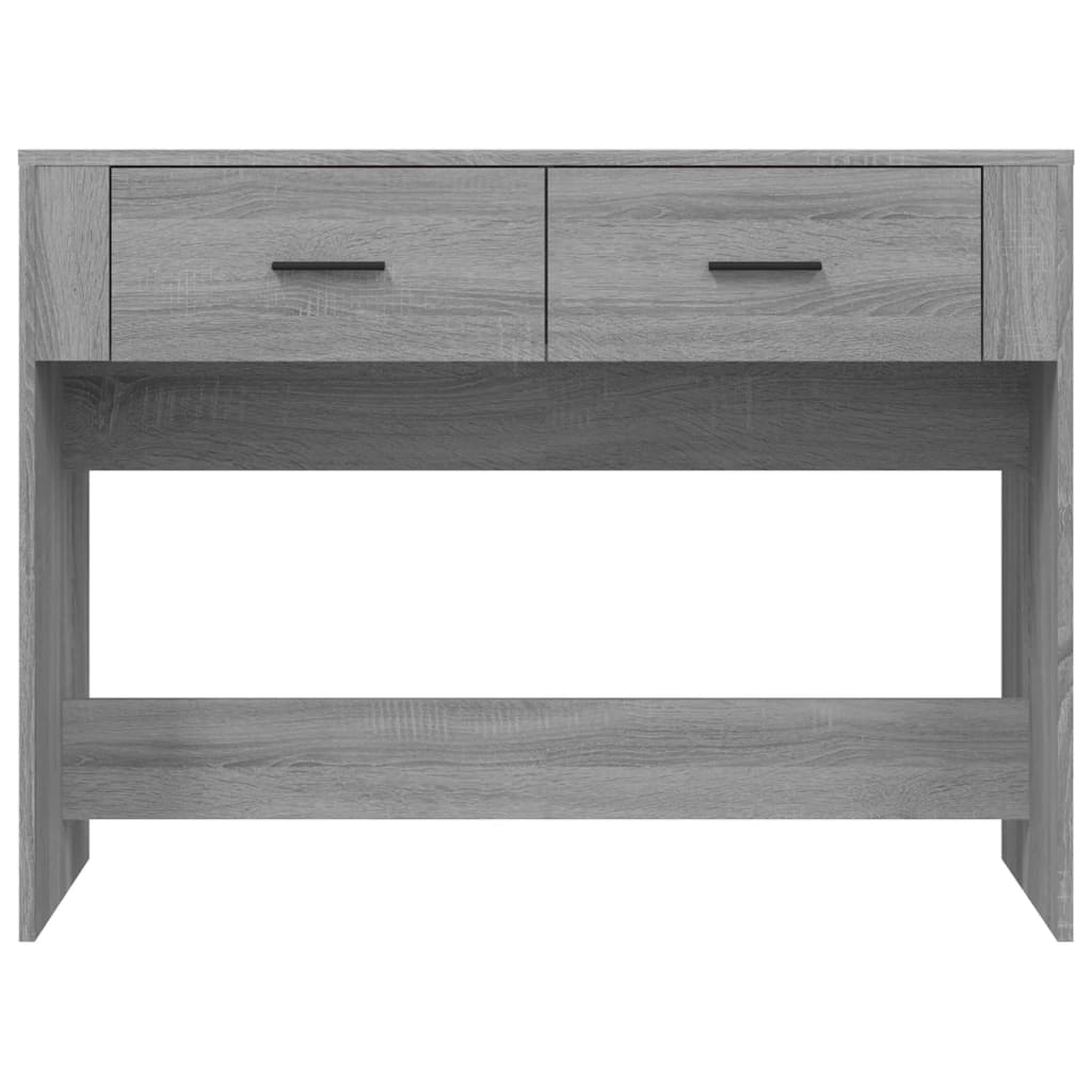 Tavolo Consolle Grigio Sonoma 100x39x75 cm in Legno Multistrato - homemem39