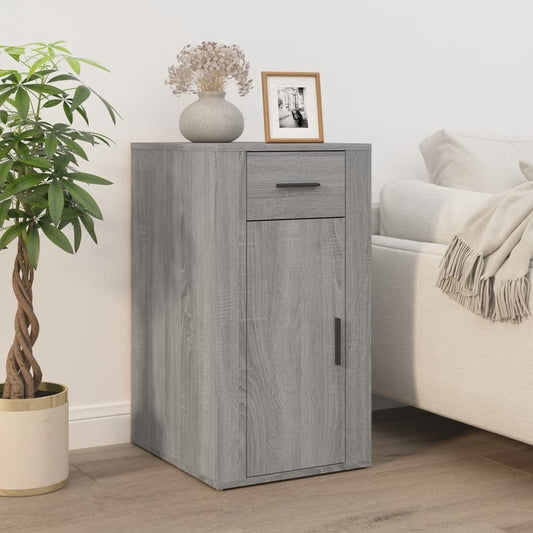 Mobile Scrivania grigio sonoma 40x49x75 cm Legno Multistrato