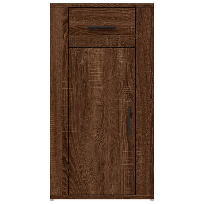 Mobile Scrivania rovere marrone 40x49x75 cm Legno Multistrato - homemem39