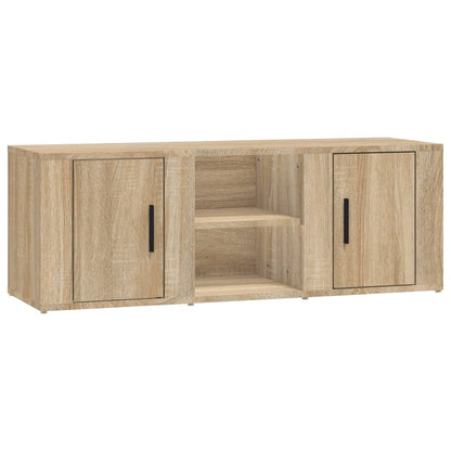 Mobile per TV Rovere Sonoma 100x31,5x35 cm Legno Multistrato