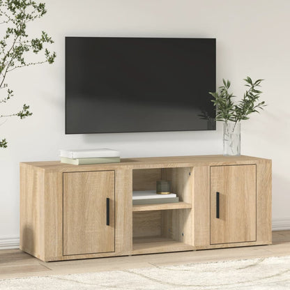 Mobile per TV Rovere Sonoma 100x31,5x35 cm Legno Multistrato