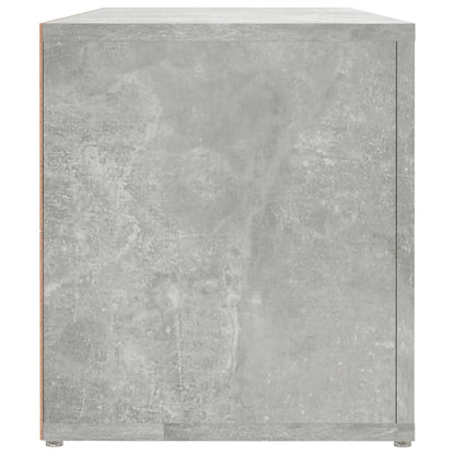 Mobile per TV Grigio Cemento 100x31,5x35 cm Legno Multistrato