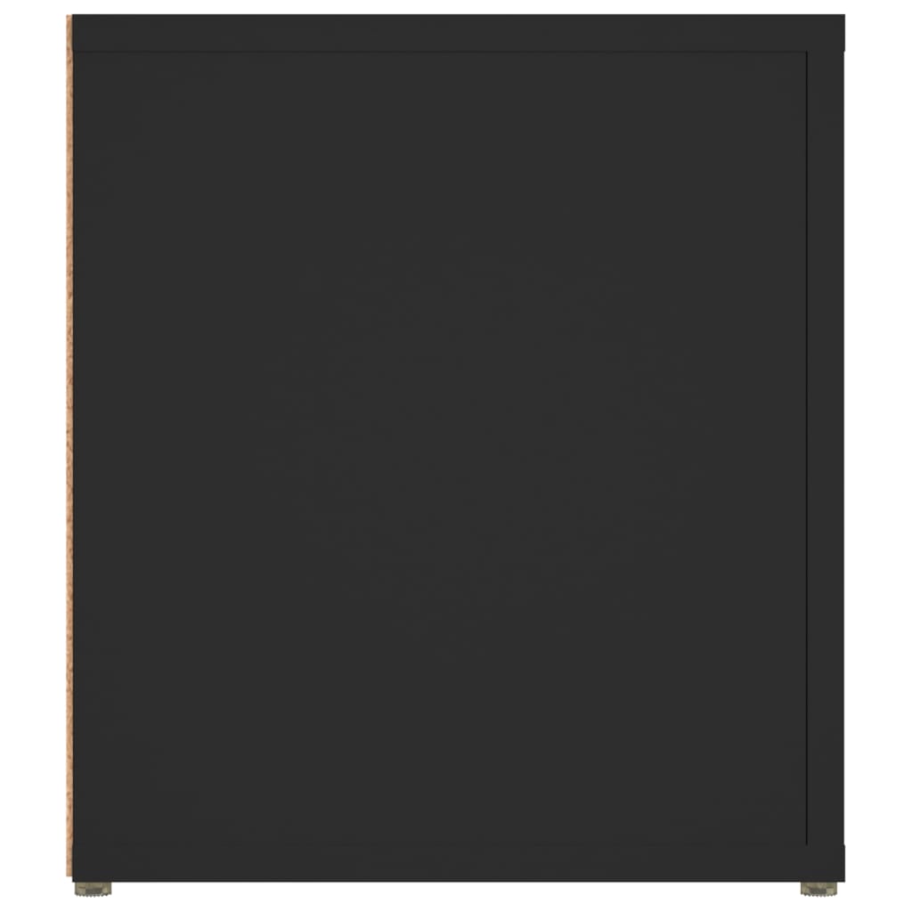 Mobili Porta TV 2 pz Nero 80x31,5x36 cm in Legno Multistrato - homemem39