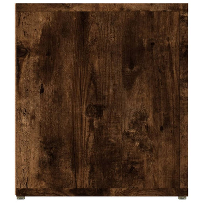 Mobili TV 2pz Rovere Fumo 80x31,5x36 cm in Legno Multistrato