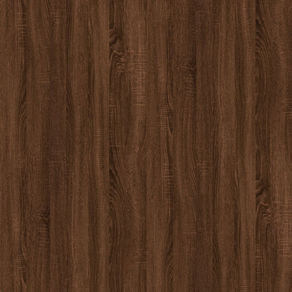 Mobile per TV Rovere Marrone 80x31,5x36 cm in Legno Multistrato