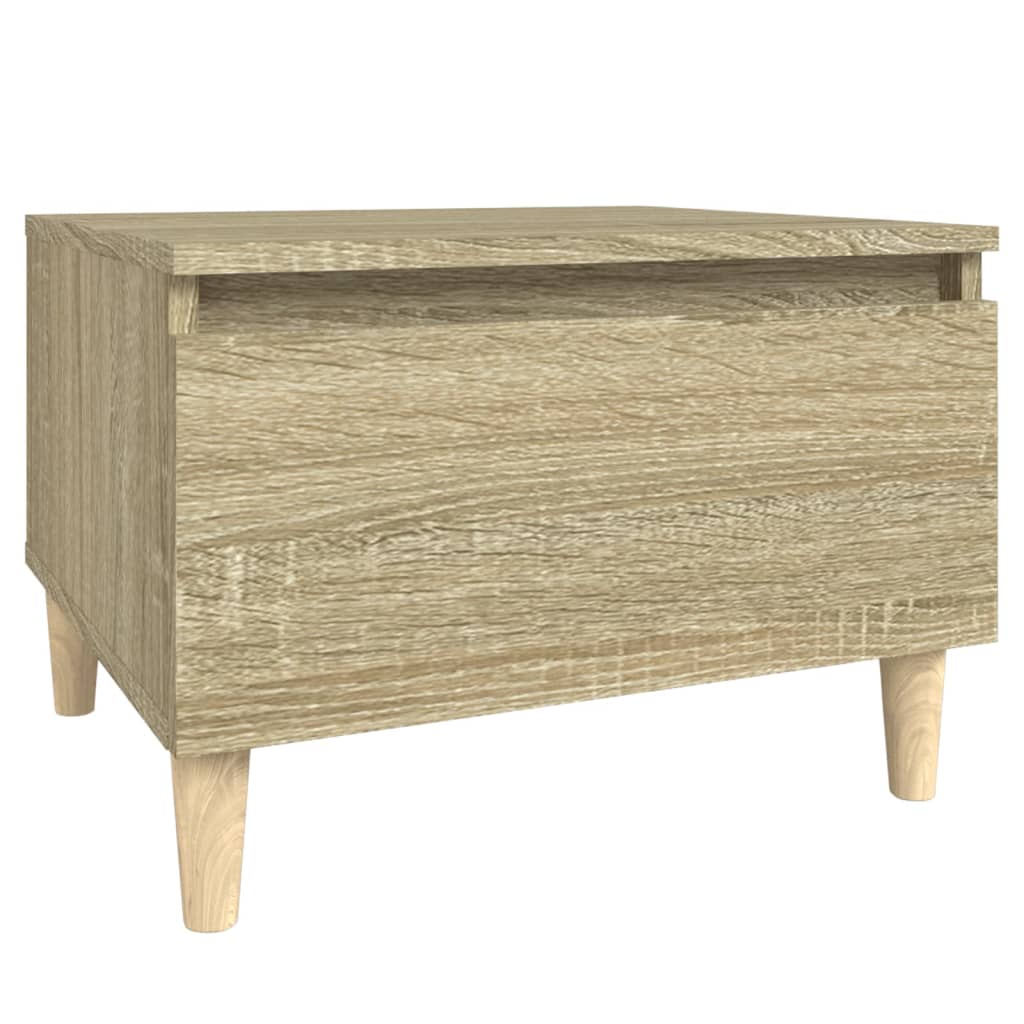 Tavolini 2pz Rovere Sonoma 50x46x35 cm in Legno Multistrato - homemem39