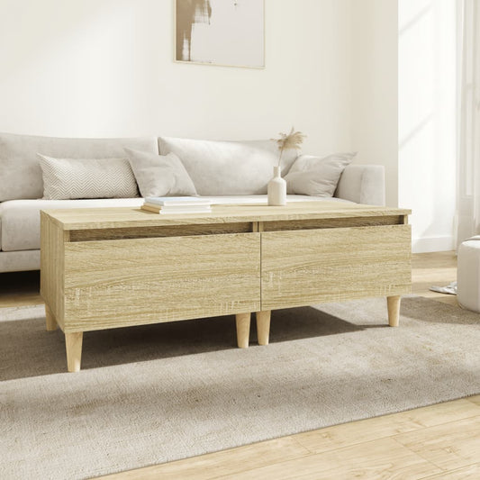 Tavolini 2pz Rovere Sonoma 50x46x35 cm in Legno Multistrato - homemem39