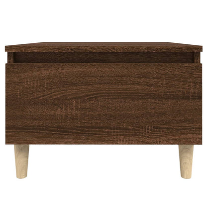Tavolino da Salotto Rovere Marrone 50x46x35cm Legno Multistrato - homemem39
