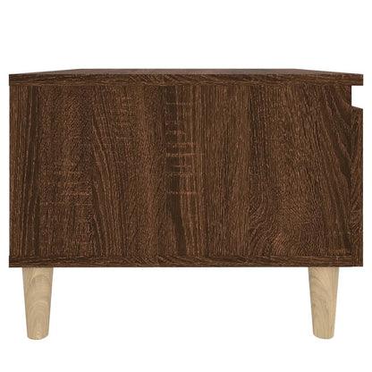 Tavolino da Salotto Rovere Marrone 50x46x35cm Legno Multistrato - homemem39