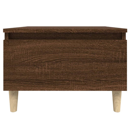 Tavolini 2pz Rovere Marrone 50x46x35cm in Legno Multistrato - homemem39