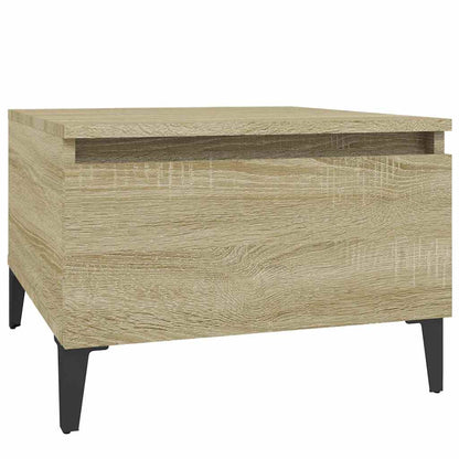 Tavolino Rovere Sonoma 50x46x35 cm in Legno Multistrato