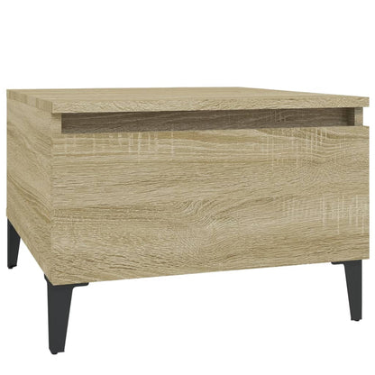 Tavolini 2pz Rovere Sonoma 50x46x35 cm in Legno Multistrato - homemem39