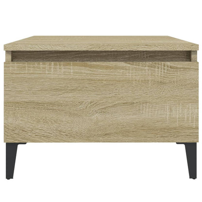 Tavolini 2pz Rovere Sonoma 50x46x35 cm in Legno Multistrato - homemem39