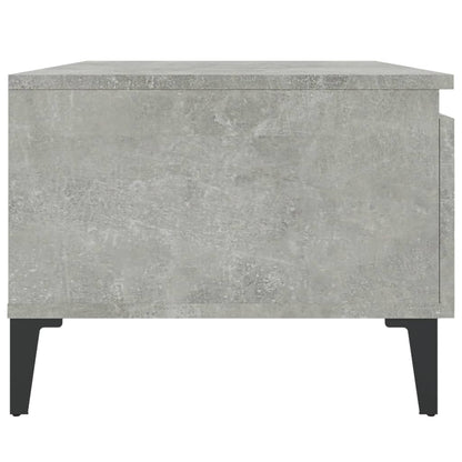 Tavolini 2pz Grigio Cemento 50x46x35 cm in Legno Multistrato - homemem39