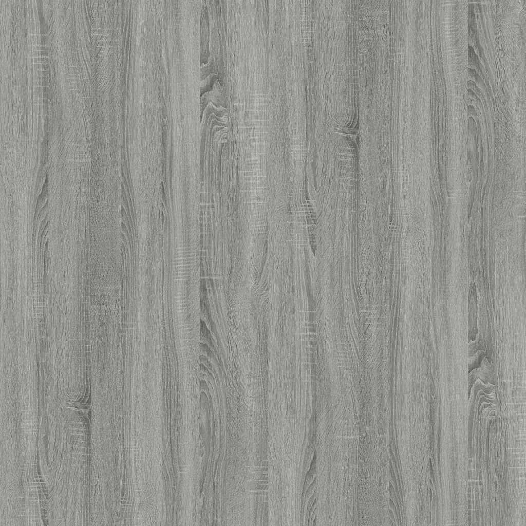 Tavolino Grigio Sonoma 50x46x35 cm in Legno Multistrato