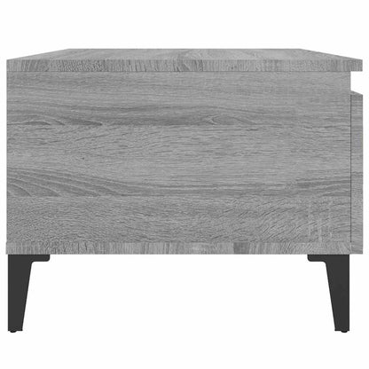 Tavolini 2pz Grigio Sonoma 50x46x35 cm in Legno Multistrato