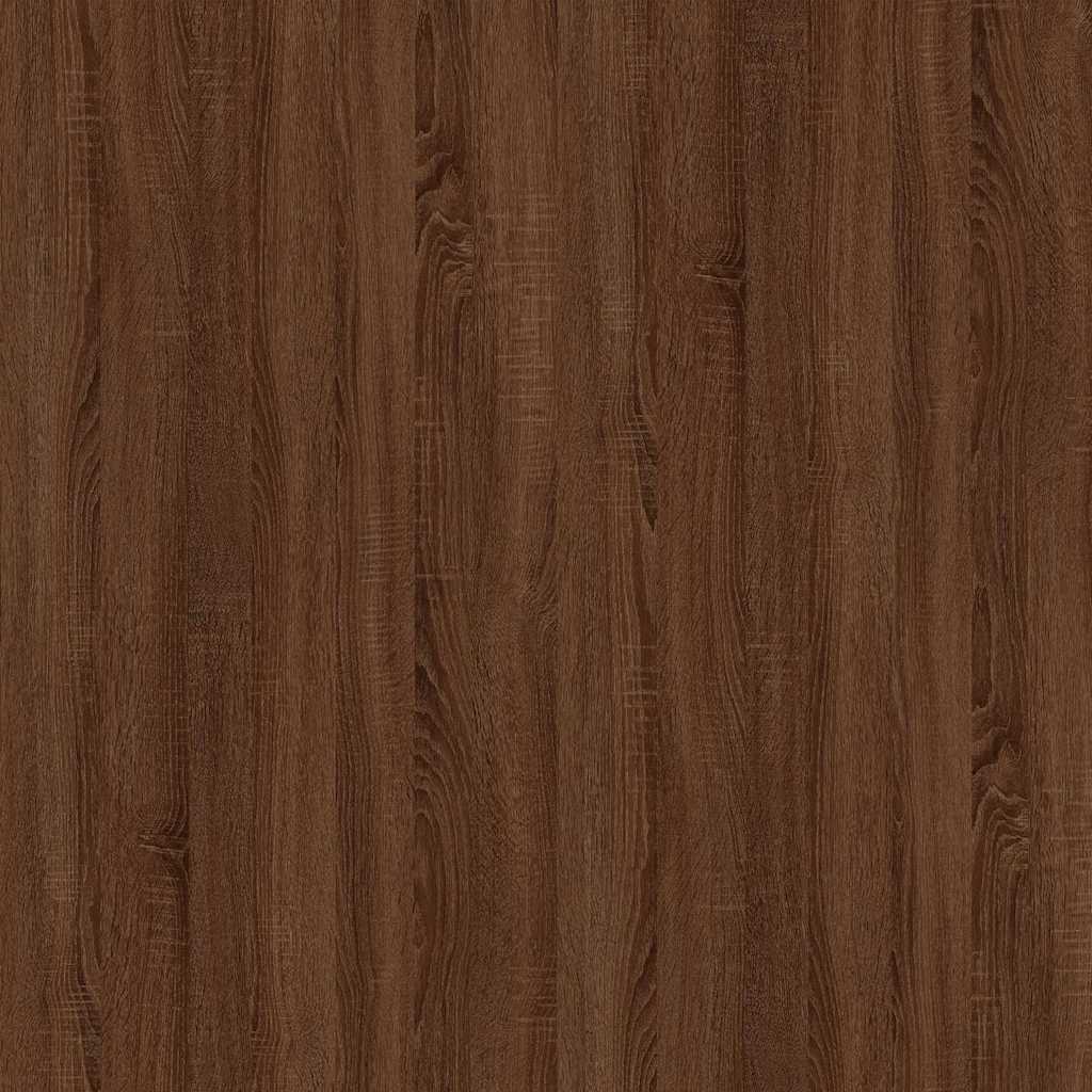 Tavolini 2pz Rovere Marrone 50x46x35cm in Legno Multistrato