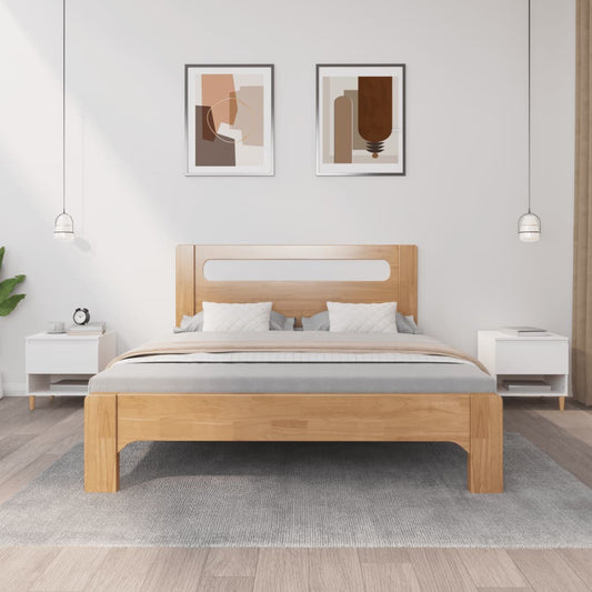 Comodini 2 pz Bianchi 50x46x50 cm in Legno Multistrato - homemem39