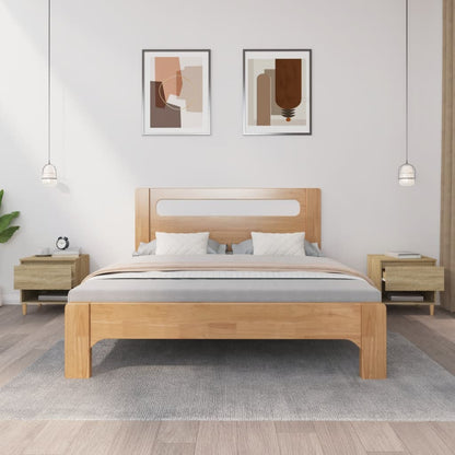 Comodini 2 pz Rovere Sonoma 50x46x50 cm in Legno Multistrato - homemem39