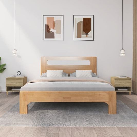 Comodini 2 pz Rovere Sonoma 50x46x50 cm in Legno Multistrato - homemem39