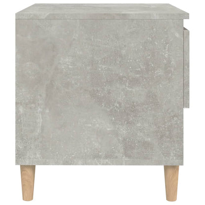 Comodini 2 pz Grigio Cemento 50x46x50 cm in Legno Multistrato - homemem39