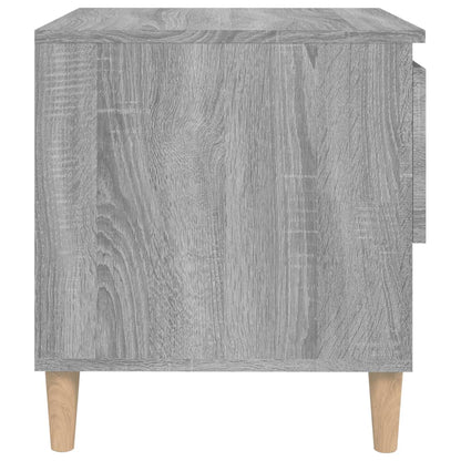 Comodini 2 pz Grigio Sonoma 50x46x50 cm in Legno Multistrato - homemem39