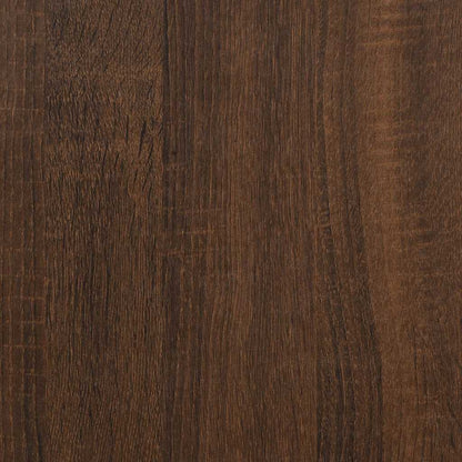 Tavolini 2pz Rovere Marrone 50x46x50 cm in Legno Multistrato