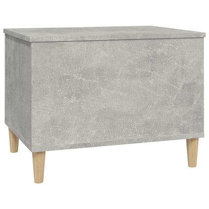 Tavolino Salotto Grigio Cemento 60x44,5x45 cm Legno Multistrato | homemem39