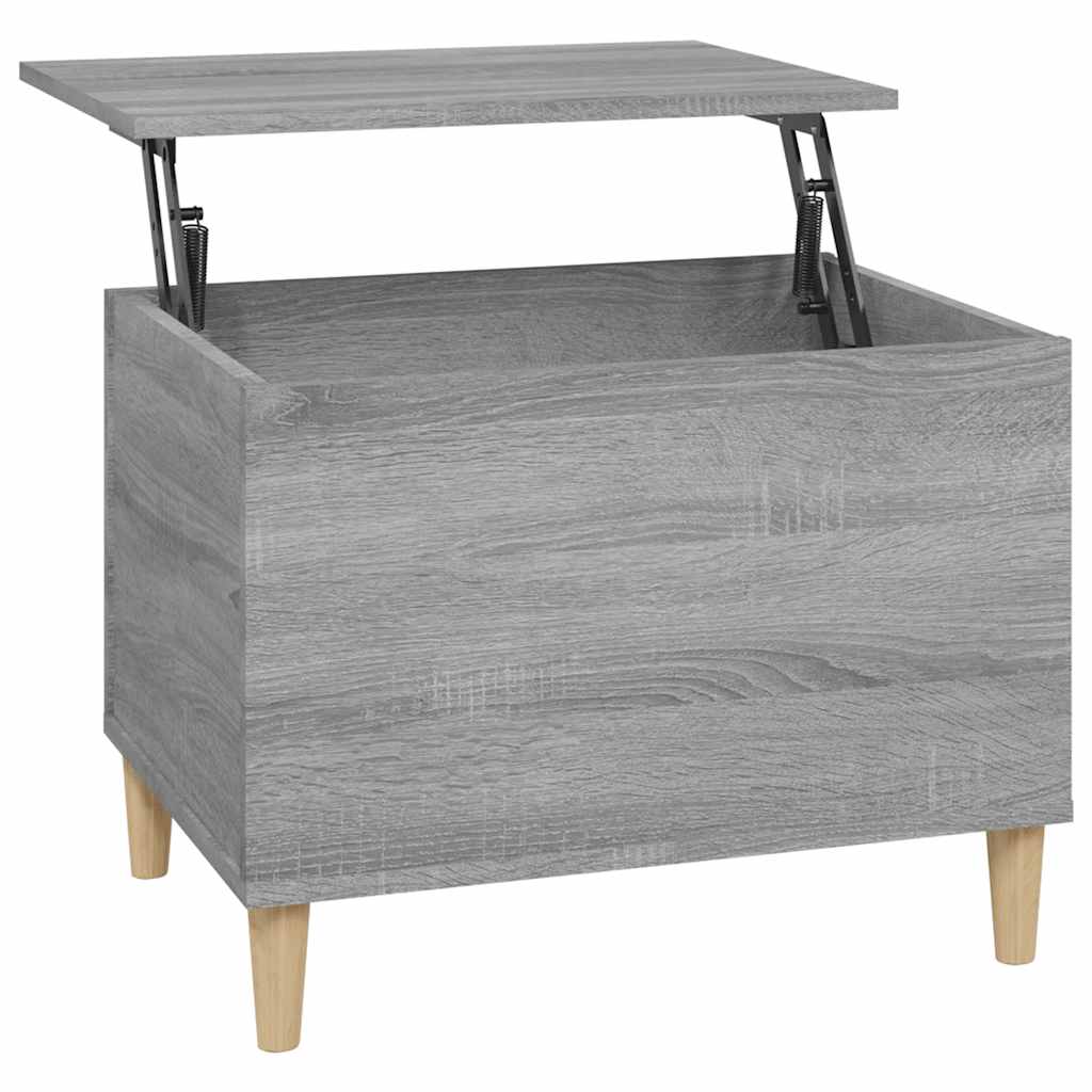 Tavolino Salotto Grigio Sonoma 60x44,5x45 cm Legno Multistrato | homemem39