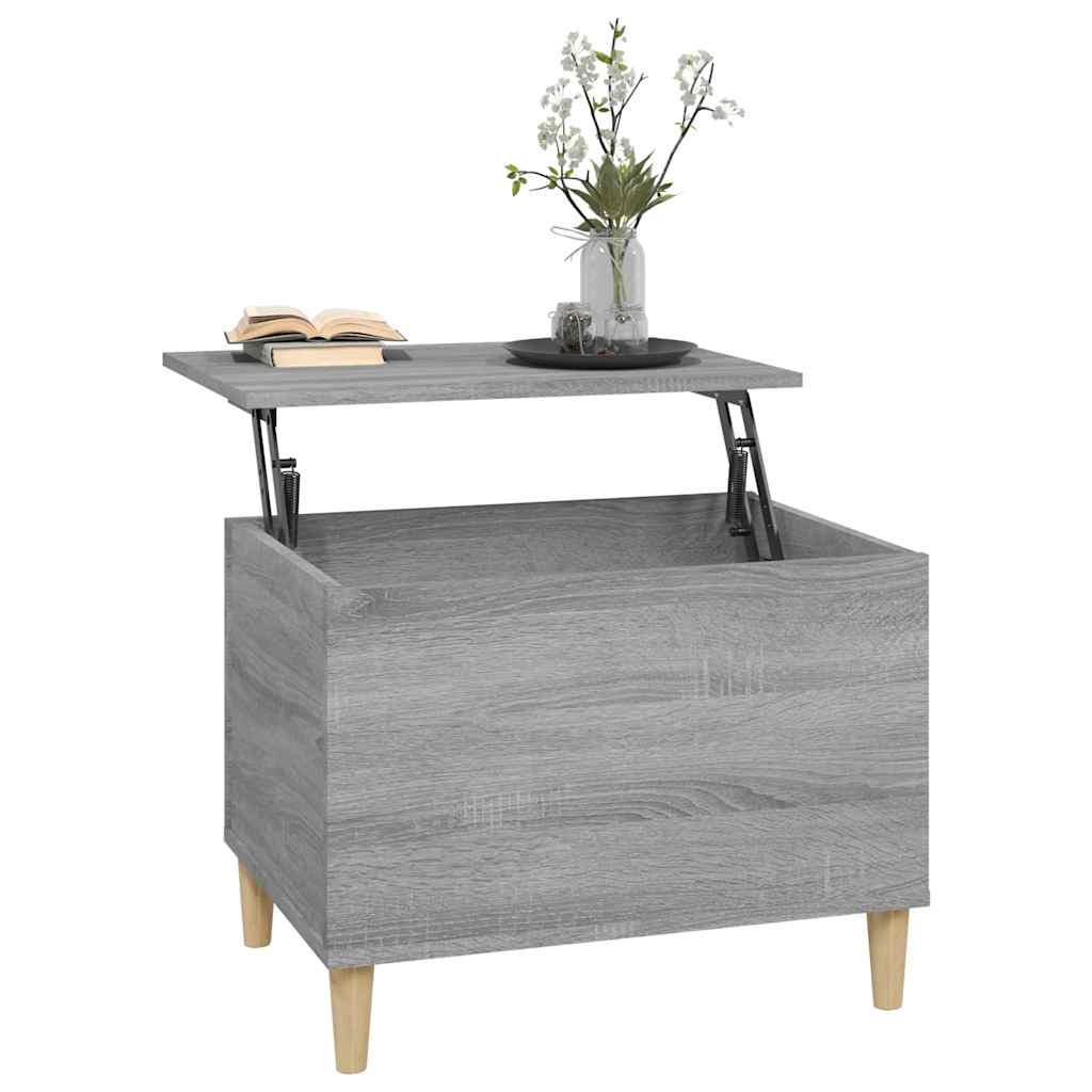 Tavolino Salotto Grigio Sonoma 60x44,5x45 cm Legno Multistrato | homemem39