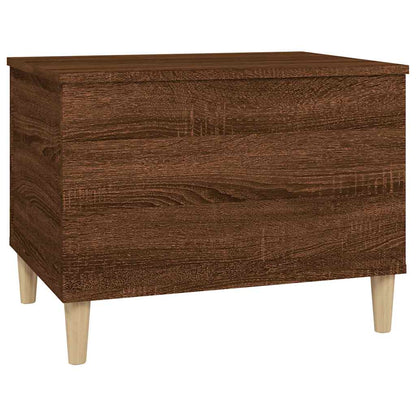 Tavolino Salotto Rovere Marrone 60x44,5x45 cm Legno Multistrato | homemem39