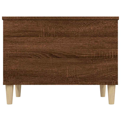 Tavolino Salotto Rovere Marrone 60x44,5x45 cm Legno Multistrato | homemem39