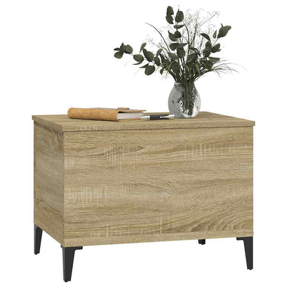 Tavolino Salotto Rovere Sonoma 60x44,5x45 cm Legno Multistrato | homemem39