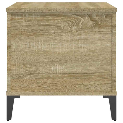 Tavolino Salotto Rovere Sonoma 60x44,5x45 cm Legno Multistrato | homemem39