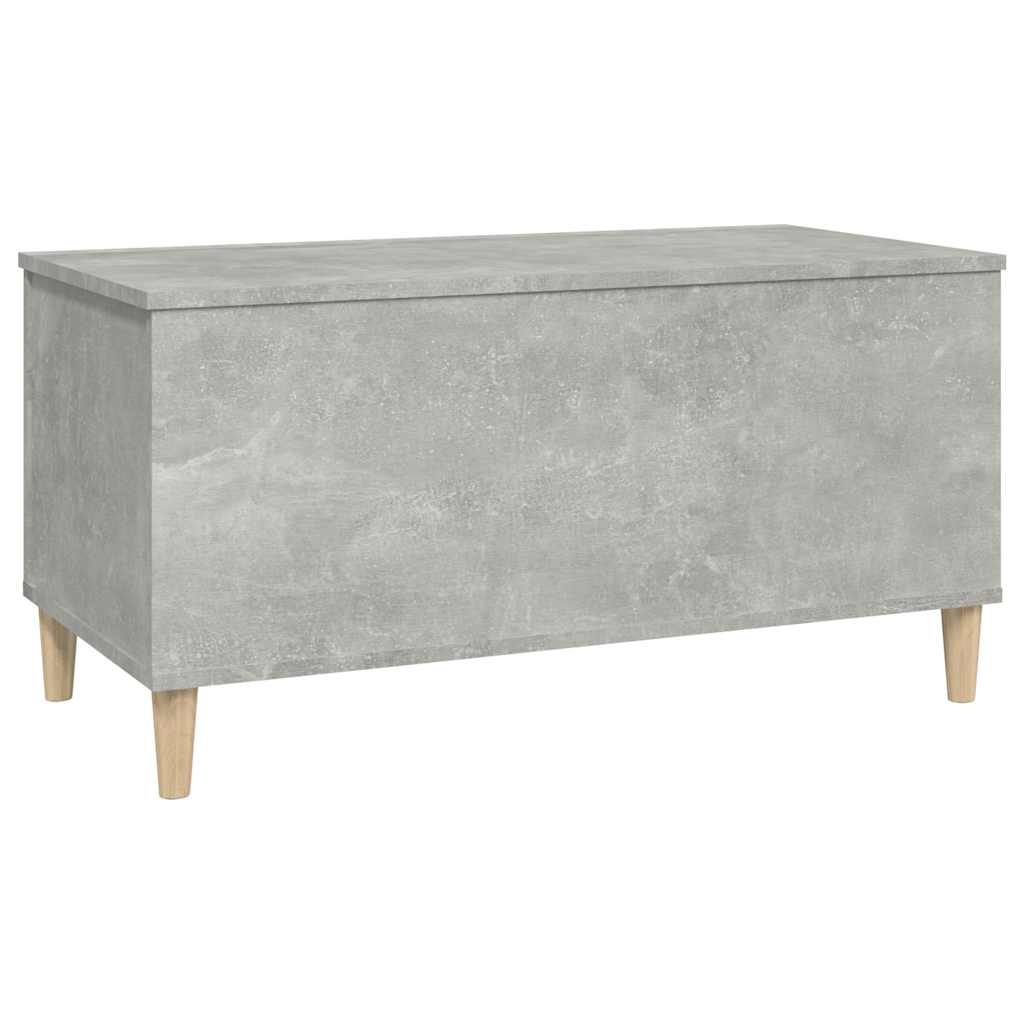 Tavolino Salotto Grigio Cemento 90x44,5x45 cm Legno Multistrato | homemem39