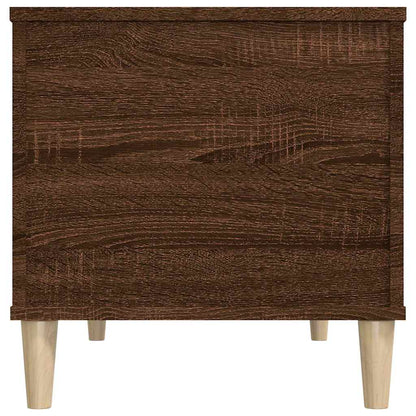 Tavolino Salotto Rovere Marrone 90x44,5x45 cm Legno Multistrato