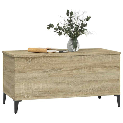 Tavolino Salotto Rovere Sonoma 90x44,5x45 cm Legno Multistrato | homemem39