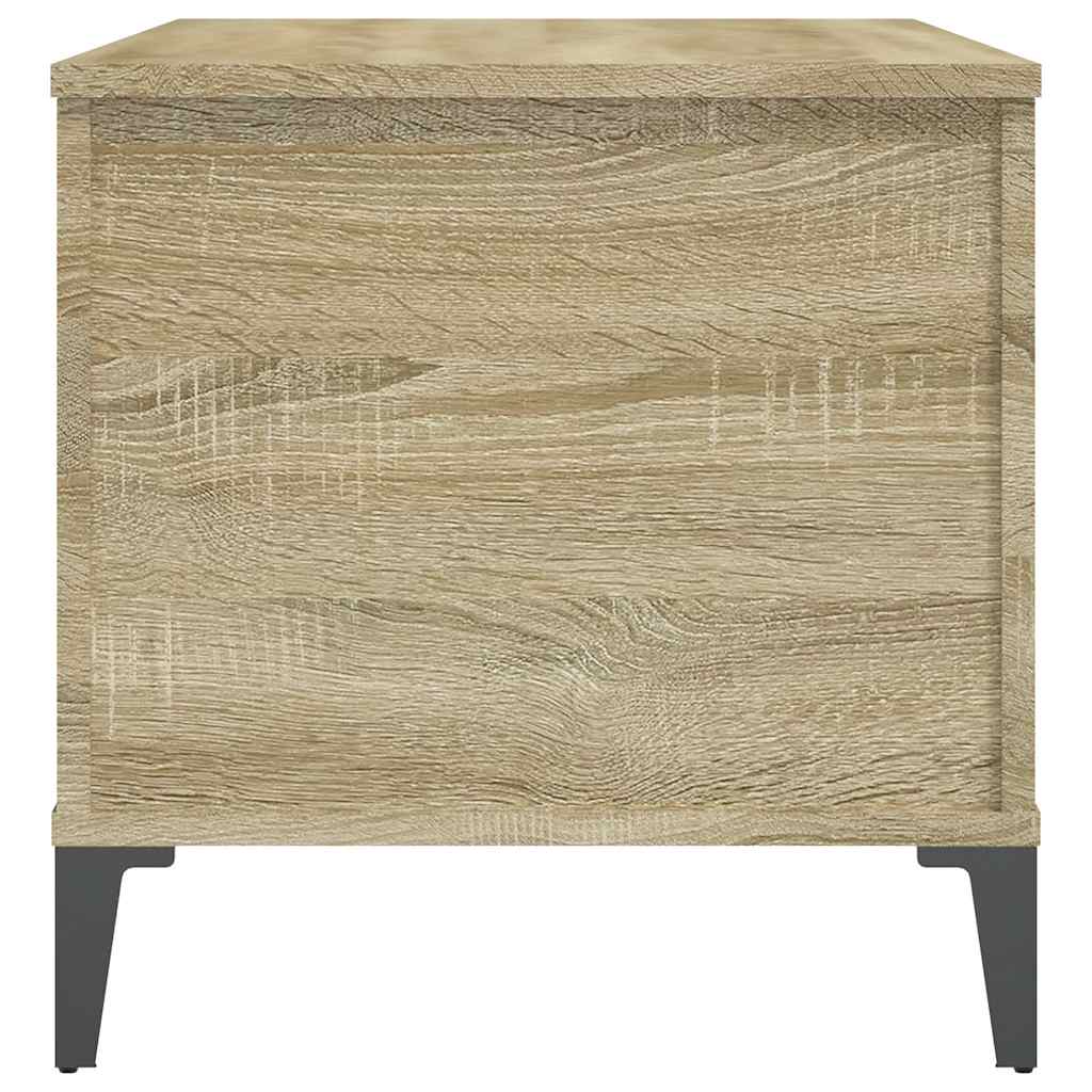 Tavolino Salotto Rovere Sonoma 90x44,5x45 cm Legno Multistrato | homemem39