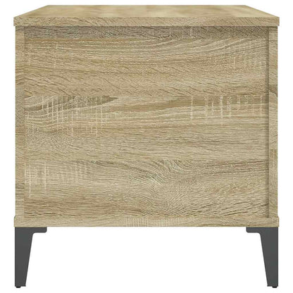 Tavolino Salotto Rovere Sonoma 90x44,5x45 cm Legno Multistrato | homemem39