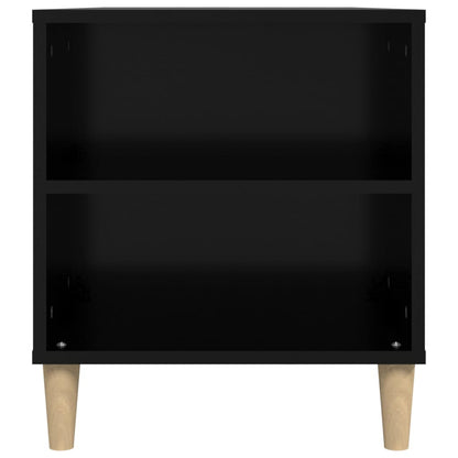 Mobile Porta TV Nero 102x44,5x50 cm in Legno Multistrato - homemem39