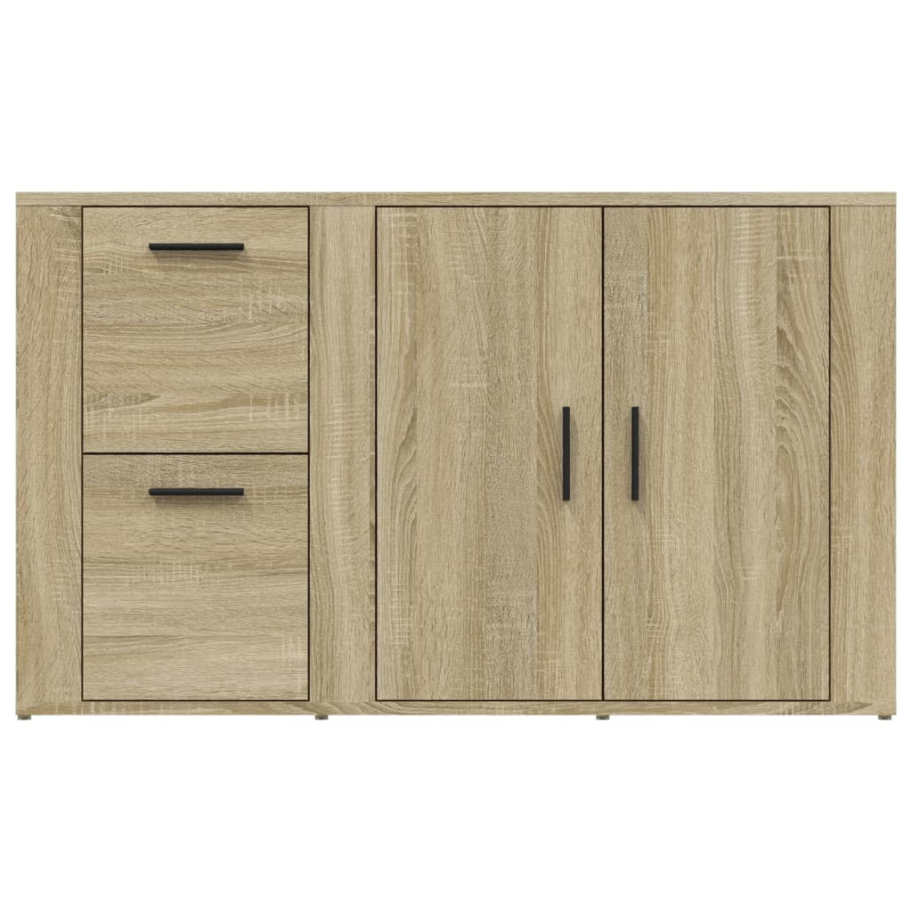 Credenza Rovere Sonoma 100x33x59,5 cm in Legno Multistrato - homemem39
