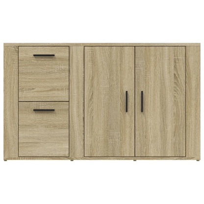 Credenza Rovere Sonoma 100x33x59,5 cm in Legno Multistrato - homemem39