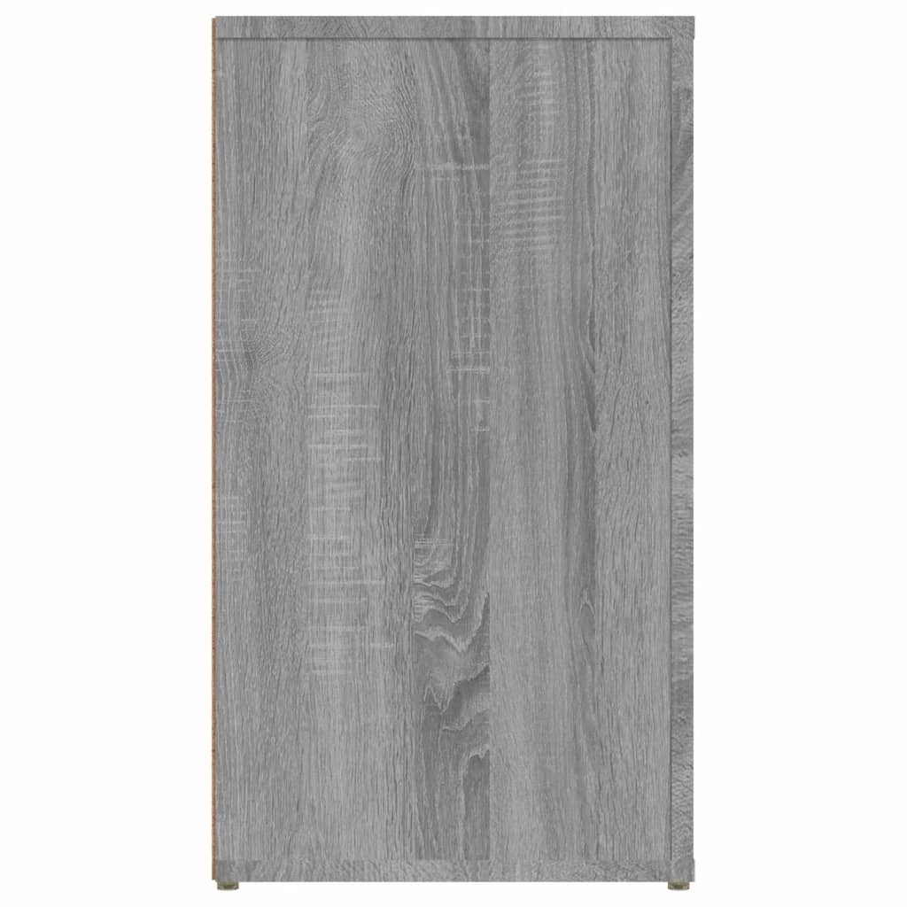 Credenza Grigio Sonoma 100x33x59,5 cm in Legno Multistrato - homemem39