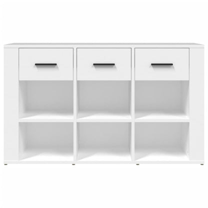 Credenza Bianca 100x30x59,5 cm in Legno Multistrato - homemem39
