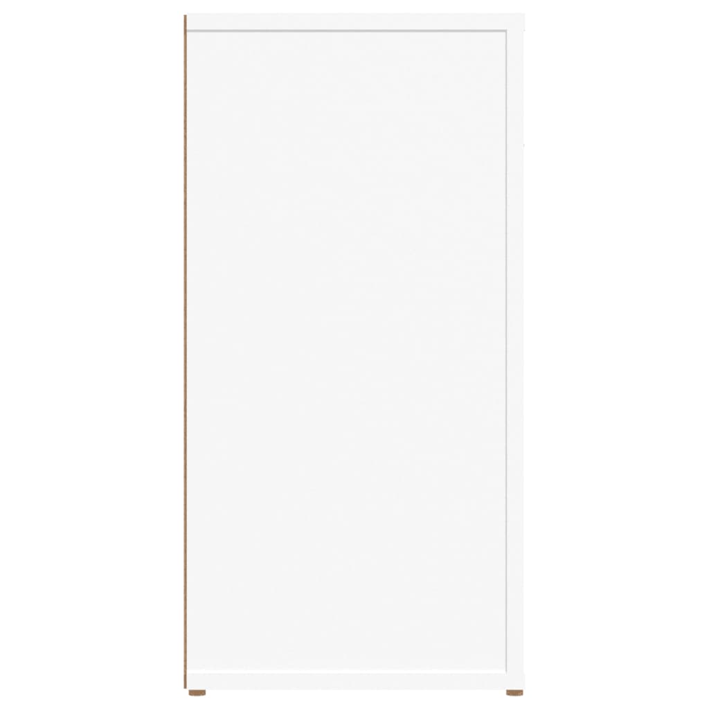 Credenza Bianca 100x30x59,5 cm in Legno Multistrato - homemem39