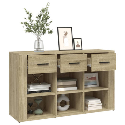 Credenza Rovere Sonoma 100x30x59,5 cm in Legno Multistrato - homemem39