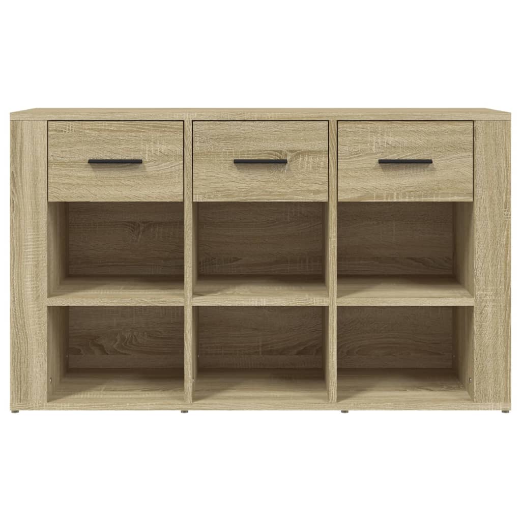 Credenza Rovere Sonoma 100x30x59,5 cm in Legno Multistrato - homemem39