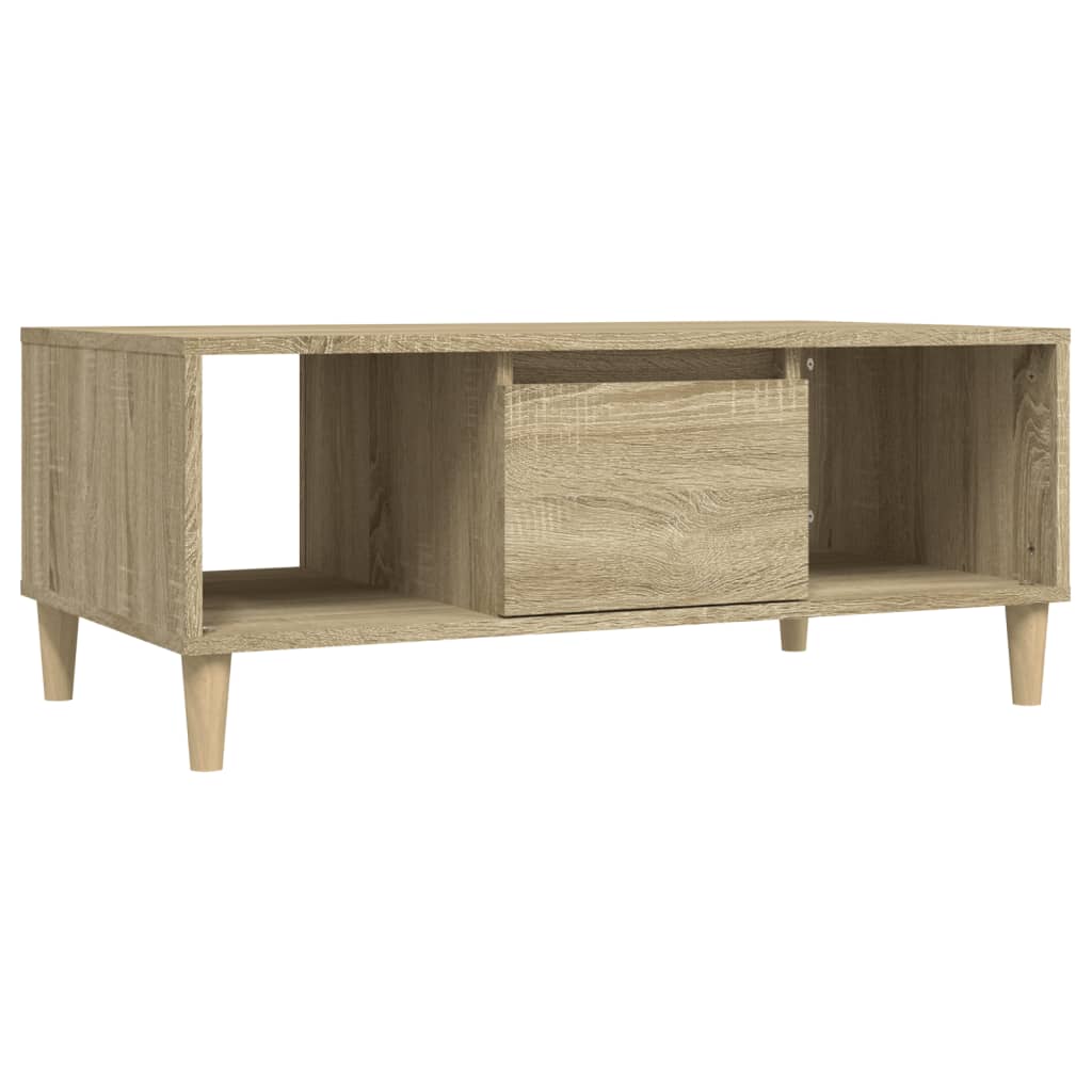 Tavolino Salotto Rovere Sonoma 90x50x36,5 cm Legno Multistrato | homemem39