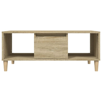 Tavolino Salotto Rovere Sonoma 90x50x36,5 cm Legno Multistrato | homemem39